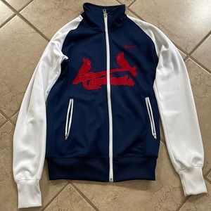 MLB Stl St Louis Cardinals Nike Women Track Jacket